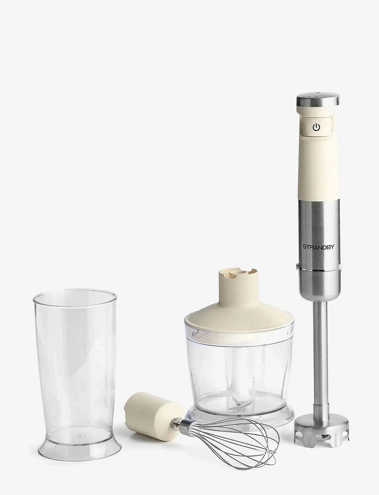 STRANDBY Strandby Trådløs Stavblender 4-I-1 – Crèmehvid | Cream | 150 W