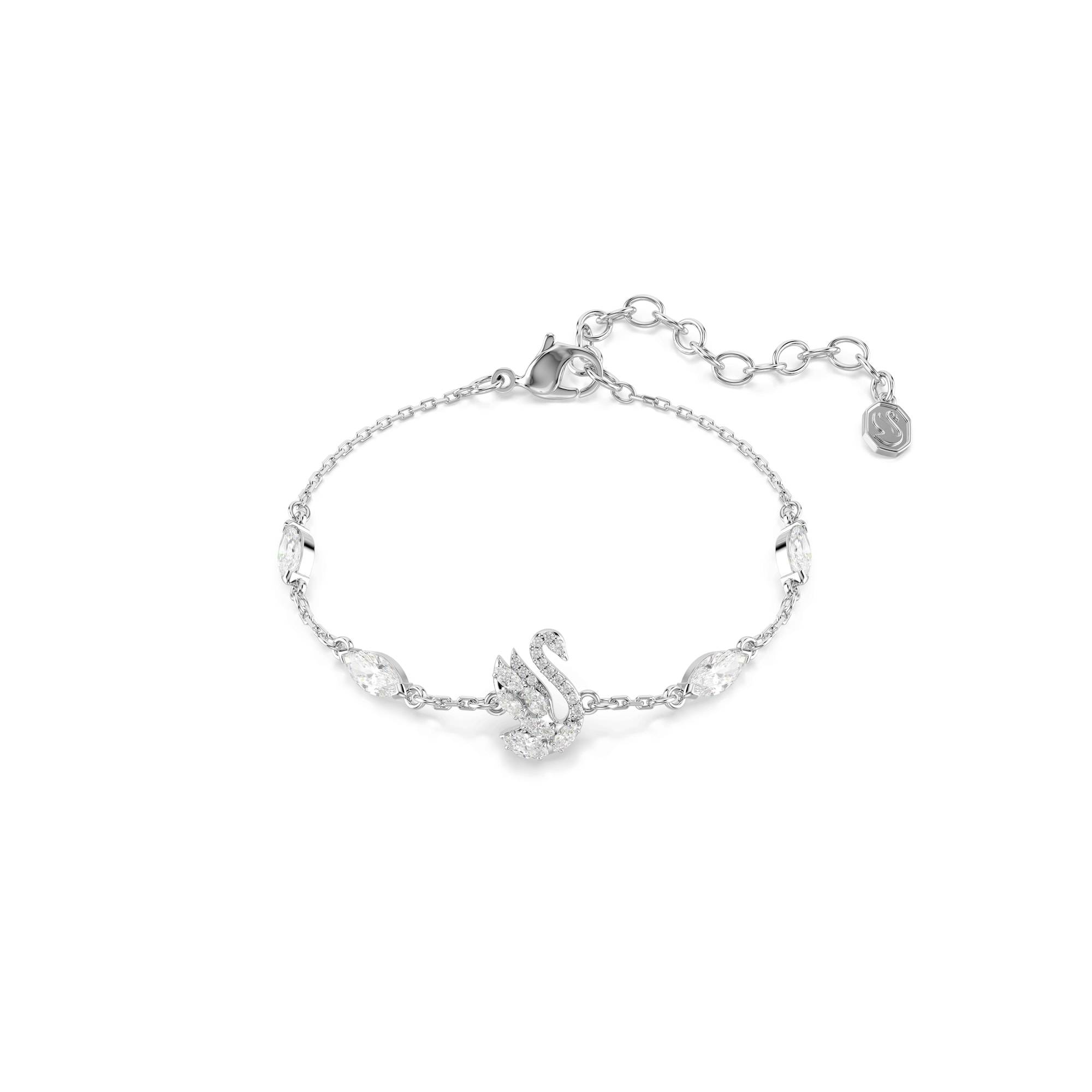 Swarovski Armband 'SWAN' silver