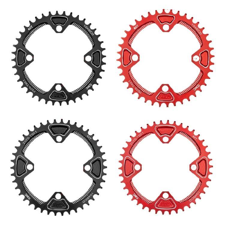 Mountainbike 40T/42T Cyklar Vevparti Tand 104BCD Vevdrev Byte Cyklar Vev Smal Bred Vevdrevshjul