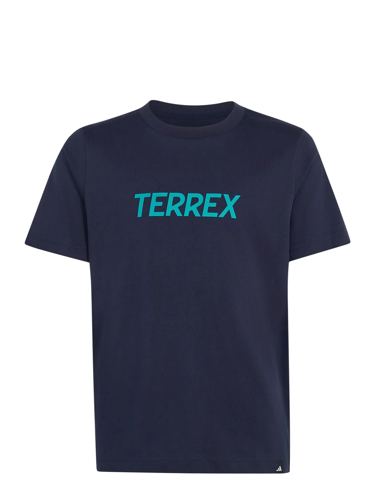 adidas Terrex K Mt Logo Tee - Navy - 170