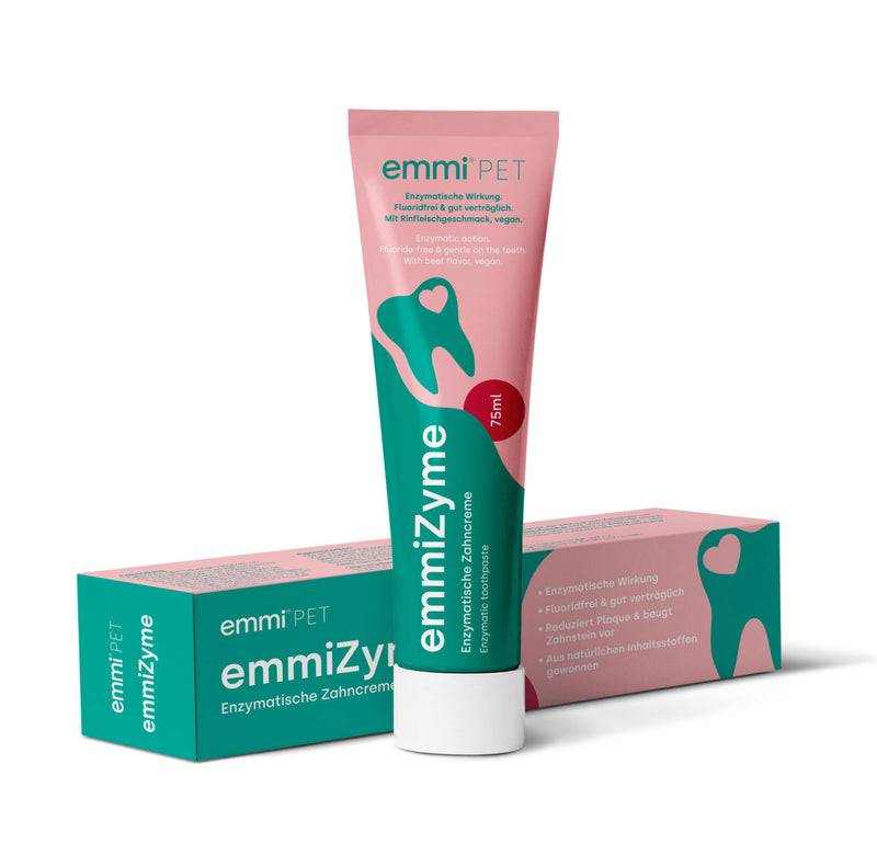 emmi® PET emmiZyme Tandplejegel til hunde og katte 75 ml