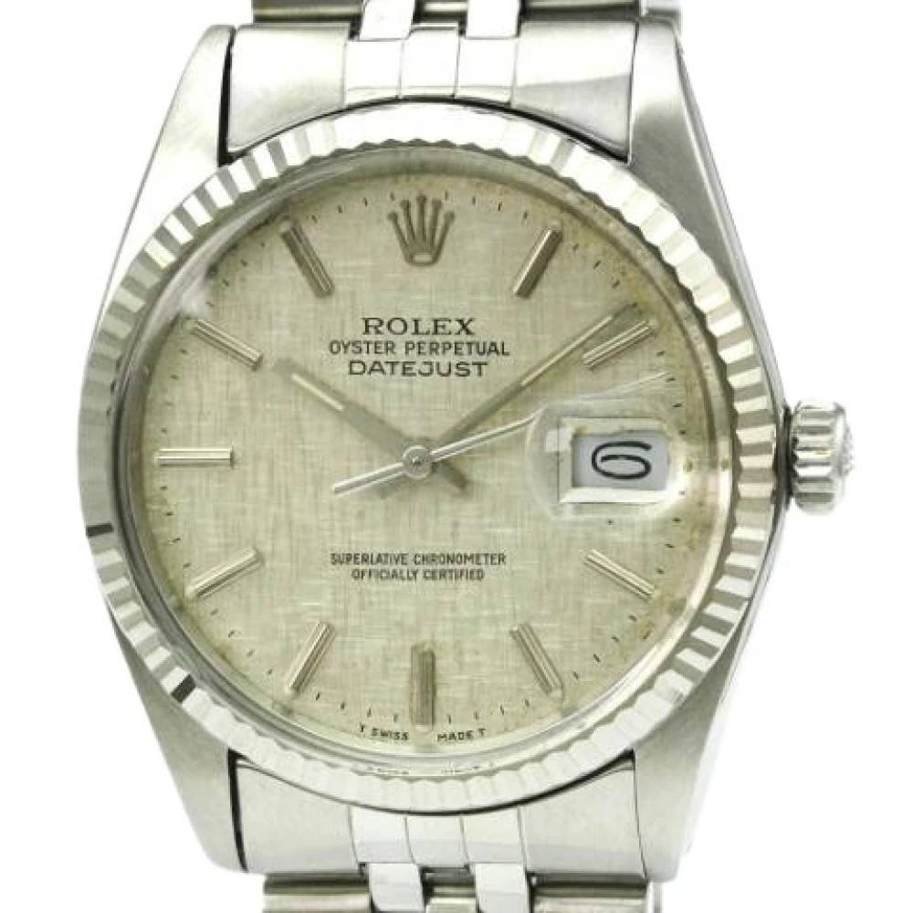 Rolex Vintage - Pre-owned Datejust 16014 Armbandsur Vintage - Herr - ONE Size -
