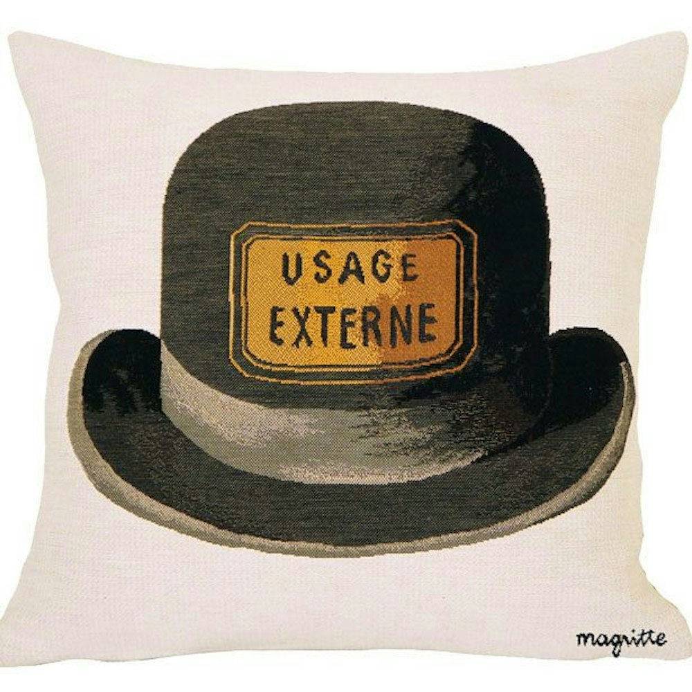 Poulin Design Magritte Kuddfodral - Le Bouchon D´epouvante (1966)
