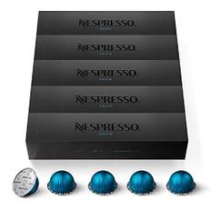 Nespresso Vertuo 50 Kapseln Odacio Kaffeekapseln, Stärke 7, für 230 ml Tasse, 5 x 10 Stück
