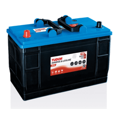 Tudor Dual 12v 115Ah Fritidsbatteri & Marinbatteri TR550