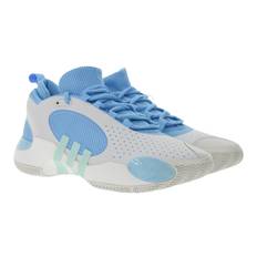 adidas D.O.N. Issue 5 Basketball-Schuhe Donovan Mitchell Style mit rutschfester Außensohle Hallen-Schuhe IE7798 Weiß/Blau