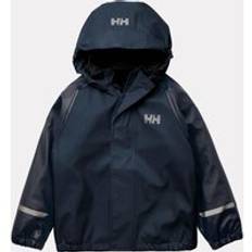 Helly Hansen Barn Bergen Fleecejacka-fodrat Regnset 2.0 Marinblå 92/2