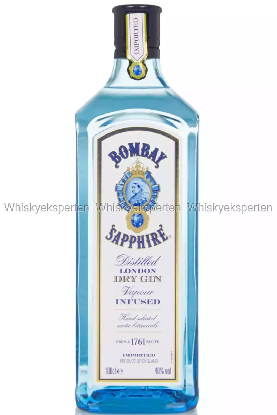 Bombay Sapphire Gin (1 Liter) 100 cl, 40%