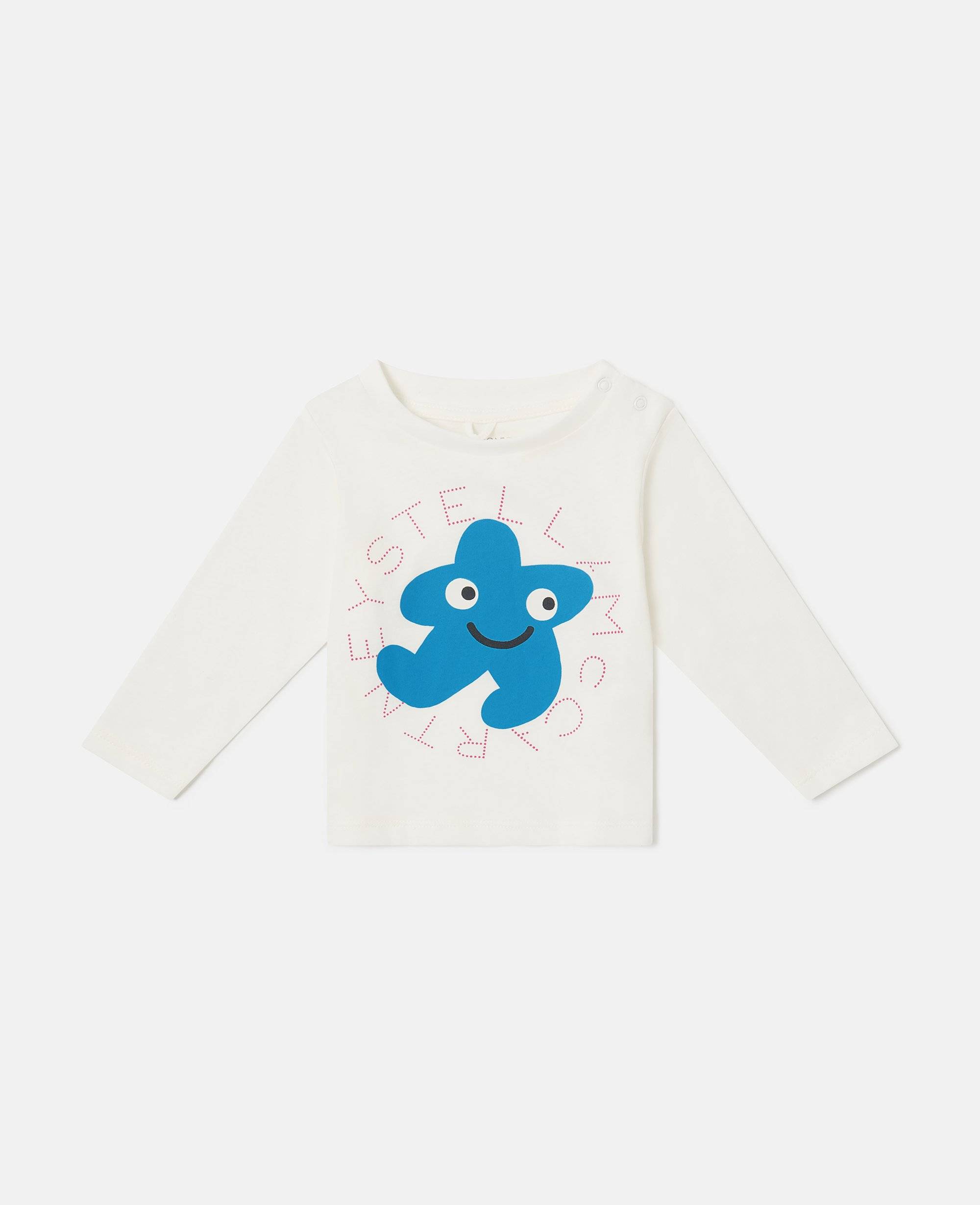 Stella McCartney - Star Graphic Long-Sleeve Top, , Size: 24m
