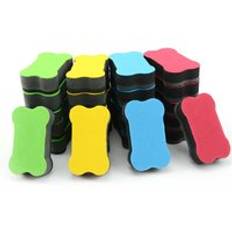 24- pack ben magnetisk whiteboard torka suddgummi mark&#xF6;r renare torka f&#xF6;r hem klassrum kontor skolmaterial brevpapper