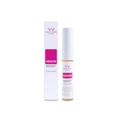 Miss Lashes Keratin Boost (5ml) – Wimpern- & Augenbrauenpflege mit Collagen, Weizen- & Seidenprotein, Schützt vor Wimpernbruch, Repariert Wimpern-Schäden durch Färbung, Lifting oder Extensions – 5ml