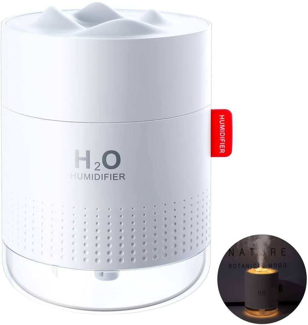 Snow Mountain H2O Ultrasonic USB- luftbefugter 500 ml.