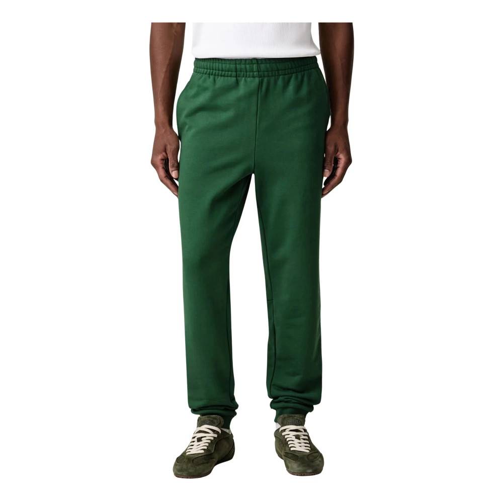 Lacoste Sweatpants med smal pasform - Bukser - Herre - Grøn - M - Bomuld