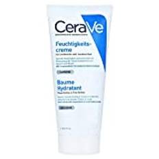 CeraVe Feuchtigkeitscreme für Körper und Gesicht, Creme für trockene bis sehr trockene Haut, Mit Hyaluron und 3 essenziellen Ceramiden, Auch bei Neurodermitis und für Allergiker, 177 ml
