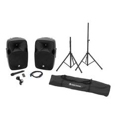 OMNITRONIC Set XFM-212AP + Speaker stand MOVE MK2