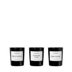 3 X 70g Mini Candle Set - Transparent - 01