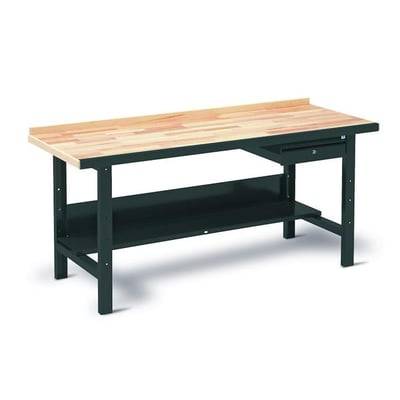 Arbejdsbord VBB-1.20, 2,0x0,77m, grå komp. - Blika