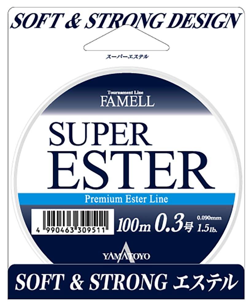 Yamatoyo FAMELL SUPER ESTER 100m Clear 0.3 (1.5lb)