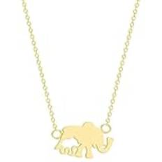 SiVaji kedjor halsband hänge kedja män kvinnor smycken halsband elefant hänge halsband nyckelben kedja retro fest guld