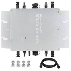 1200/1400/1600/2000/2400/2800w Grid Tie Inverter, Inverter, Mppt Inverter Solar, Med Wifi App Control, Vattentät Automatisk Identifiering Micro Inverter Solar Grid Tie,1600W