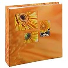 Hama Singo Memo fotoalbum | 22 x 22 cm | Passar foton 200 10 x 15 cm | 100 sidor | Orange