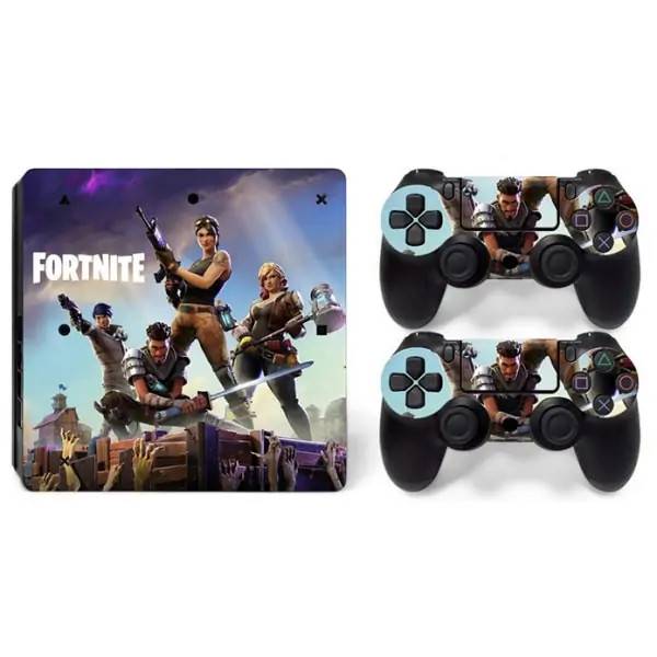 Fortnite PS4 Slim skin til konsol og controllere. Heltene..