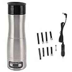 Bärbar elektrisk kaffemaskin Travel Coffee Maker med 12V 24V cigarettändare