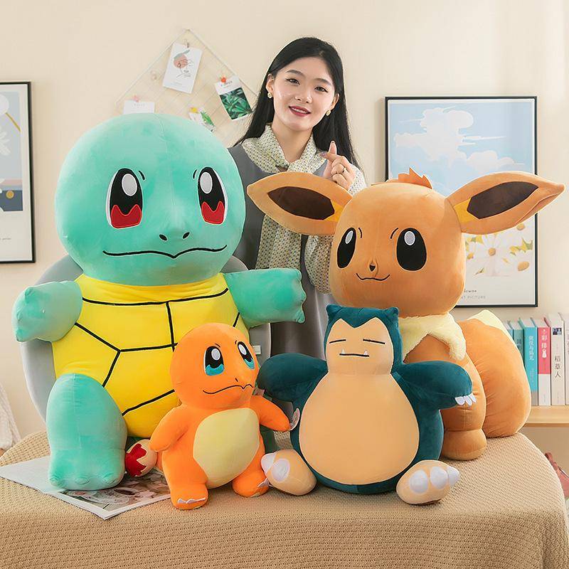 40 cm Stor Storlek Pokemon Gosedjur Snorlax Djur Tecknad Pikachu Gosedjur Tygdocka Barnpresentjavascript: