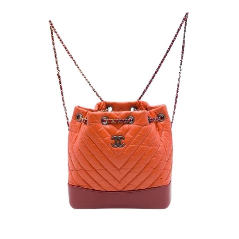 Chanel Vintage - Pre-owned Gabrielle Ryggsäck Vintage - Dam - ONE Size - Läder