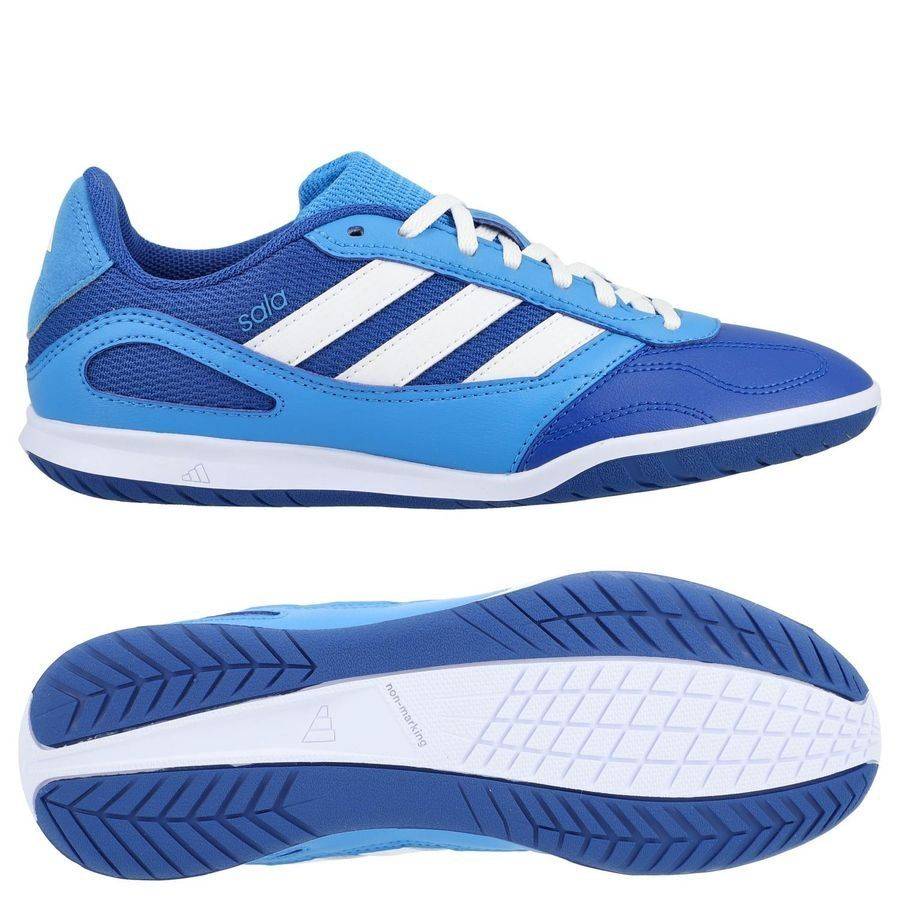adidas Super Sala Iii Ic - Lucid Blue/vit Barn - Inomhus (Ic) - ['Blå'] (38⅔)