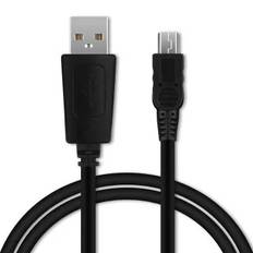 USB-kabel / datakabel för Sony NW-A45R / NWZ-B183B / ICD-PX240 mp3-spelare- 1m 1A USB-sladd PVC Datakabel svart - MP3 player data cable