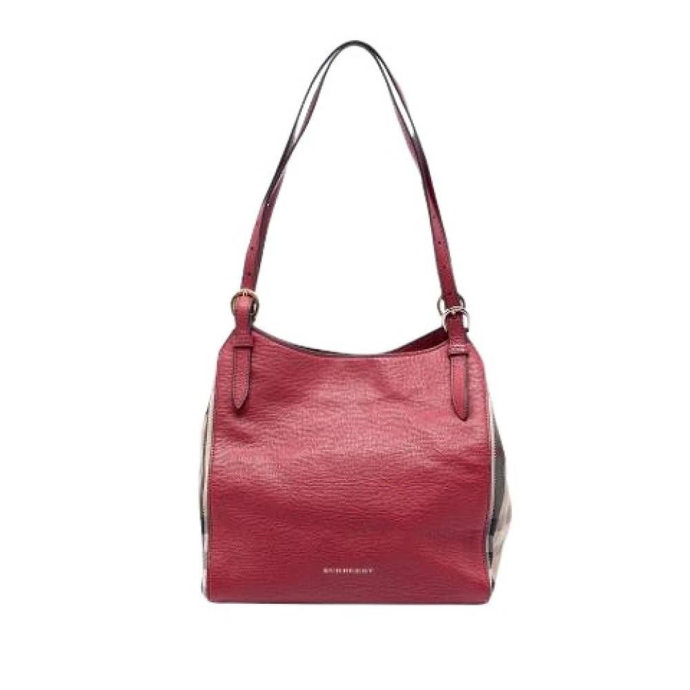 Burberry Vintage - Pre-owned Canterbury Tote Vintage - Dam - ONE Size - Läder