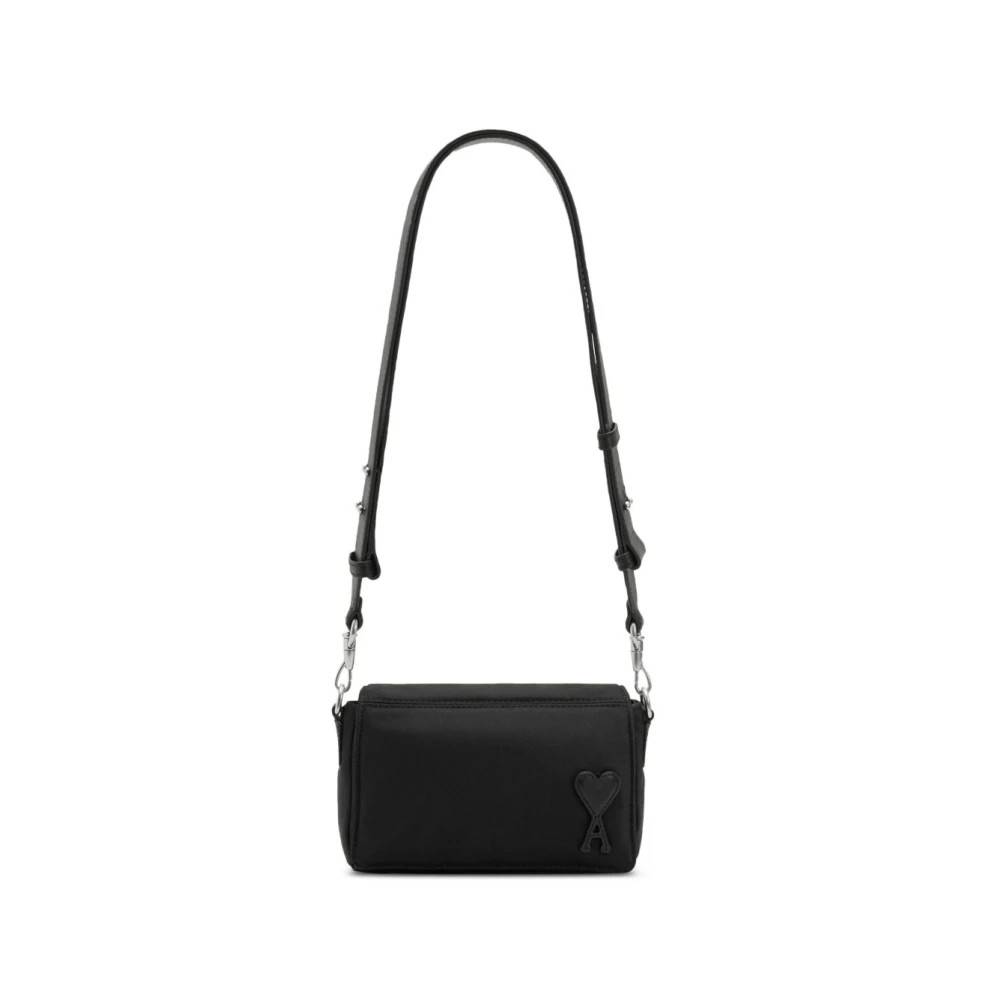 Ami Paris Marcel Frokosttaske - Tasker - Herre - Sort - ONE SIZE - Læder