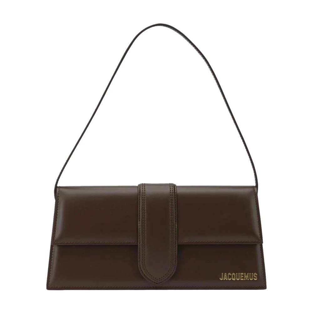 Jacquemus Le Grand Bambino Long Bag - Tasker - Dame - Brun - ONE SIZE - Bomuld