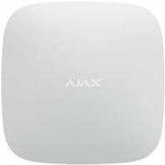 Ajax Hub 2 4G Hvid - Ethernet og 4G Tyverialarm Kontrolpanel