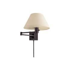Classic vägglampa brons - Guld / Brun