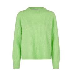 SECOND FEMALE Brook Knit Rib O-Neck |Green |M