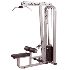 Body Solid Pro Club Line - Latsdrag / Sittande rodd / SLM300G (Viktmagasin: Behåll 95 kg magasin)