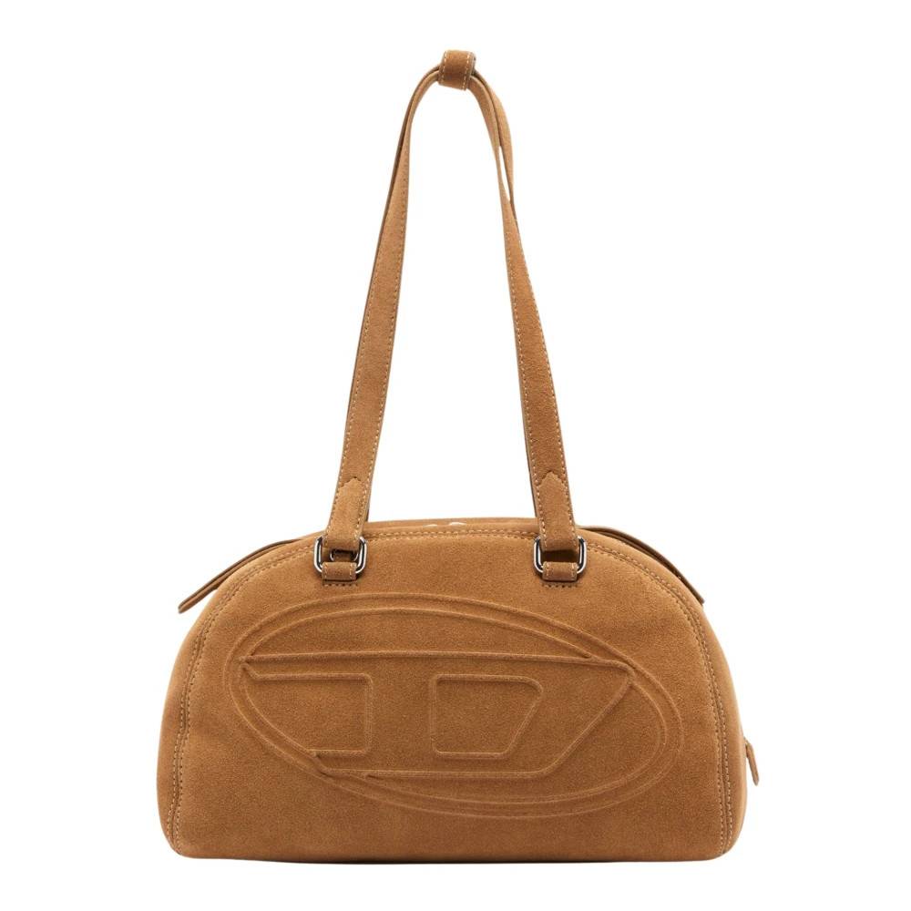 Diesel 1DR Dome Skuldertaske - Tasker - Dame - Brun - ONE SIZE - Uld