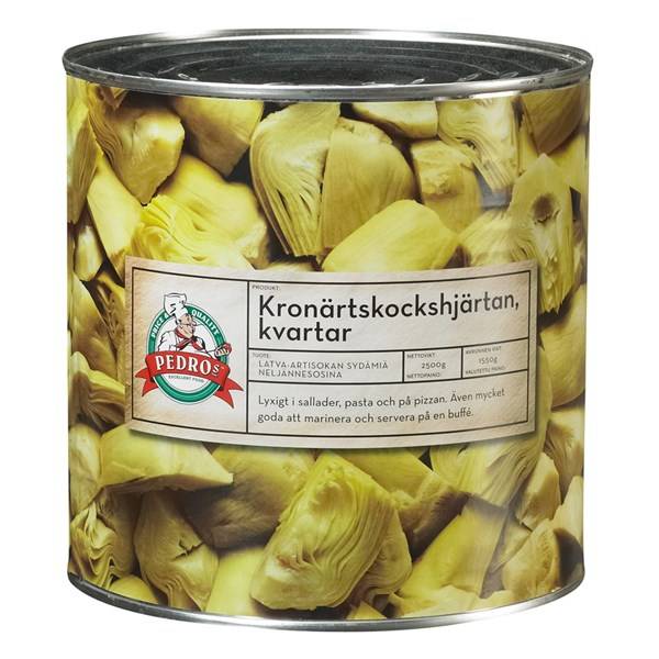 Kronhjärtan kvartar 2500g