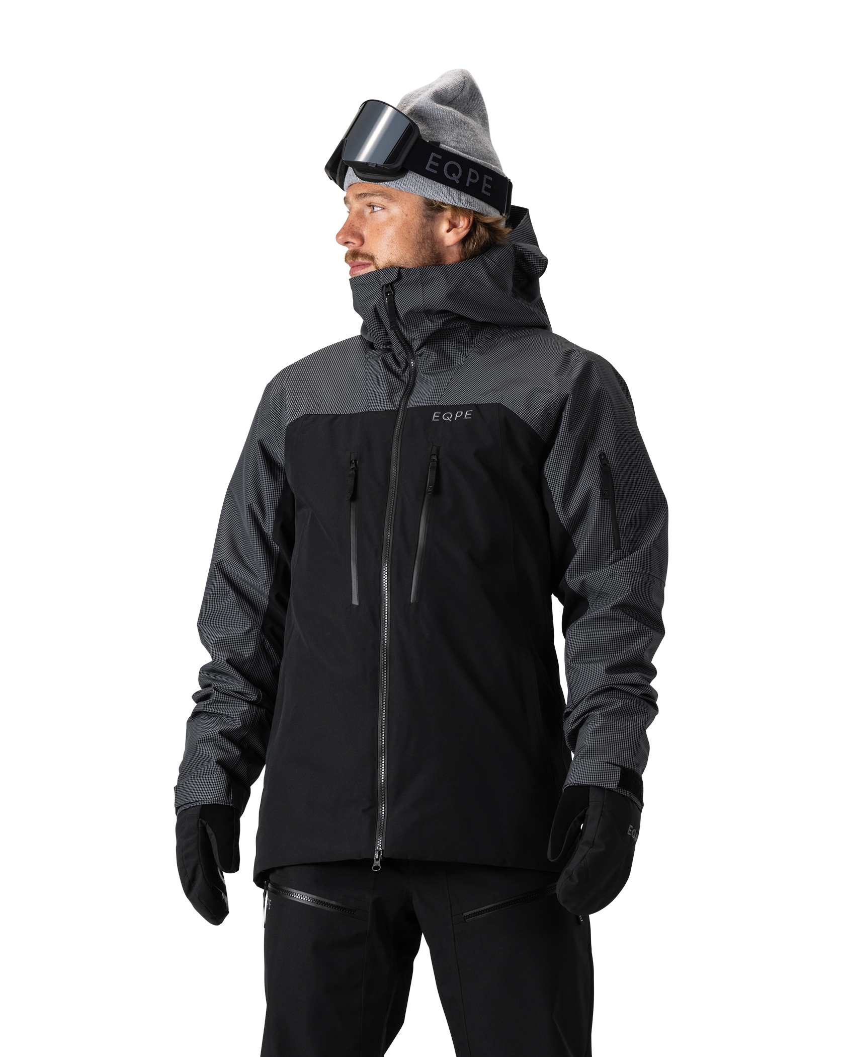 Ridge Insulated Jacket M Deep Black/Ripstop (XL) - Svart (XL)