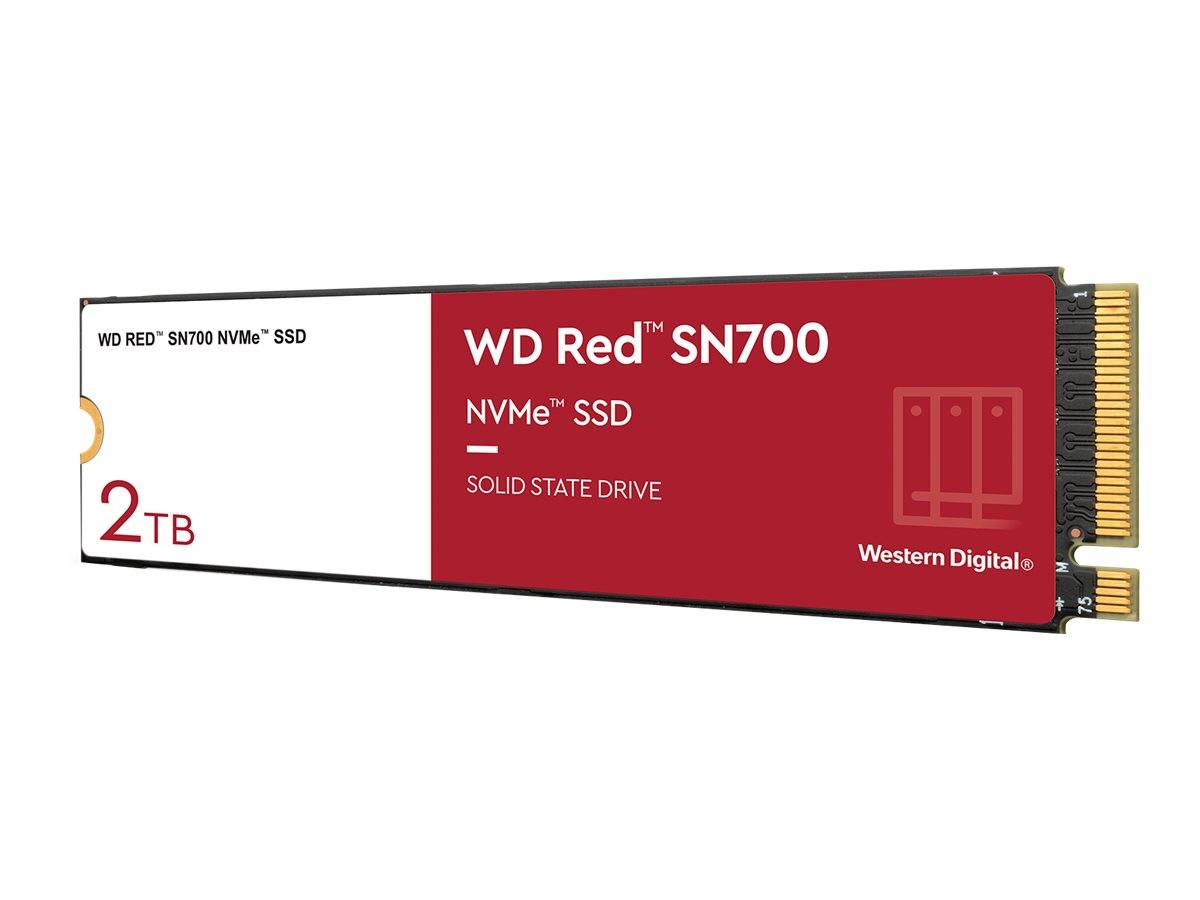 WD Red SN700 WDS200T1R0C-68BDK0 - SSD - 2 TB - inbyggd - M.2 2280 - PCIe 3.0 x4 (NVMe)