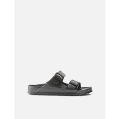 Birkenstock Women's Arizona Sandals EVA Metallic (Narrow) - Anthracite Grey - Charcoal Grey / UK 5 : EU 38 : US 7