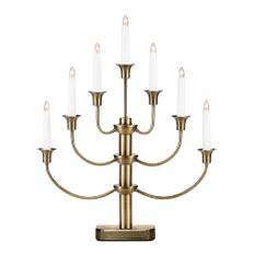 Markslöjd - Gylling adventsljusstake 7 ljus 53 cm antik mässing