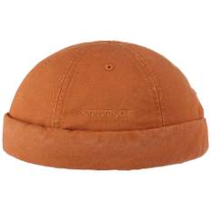 Stetson Stetson Docker Cotton - Rustfarvet Bomulds Cap, 59 (L) / Rød Rust / Docker Cap