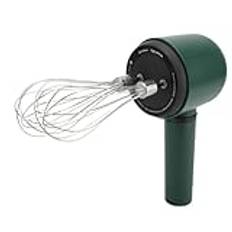 Sladdlös Power Handmixer Elektrisk Handmixer med 2 Vispar, 1200mAh USB Uppladdningsbar Handhållen Portabel äggvisp Handmixer för Att Mixa ägg, Kaffe, Sylt Användning Hemma