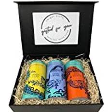 Fortnum and Mason Luxury Biscuits Bundle i presentask, Piccadilly kex samling innehåller stam ingefära kex x 200 g, saltade karamellkex x 200 g, citronkaka x 200 g