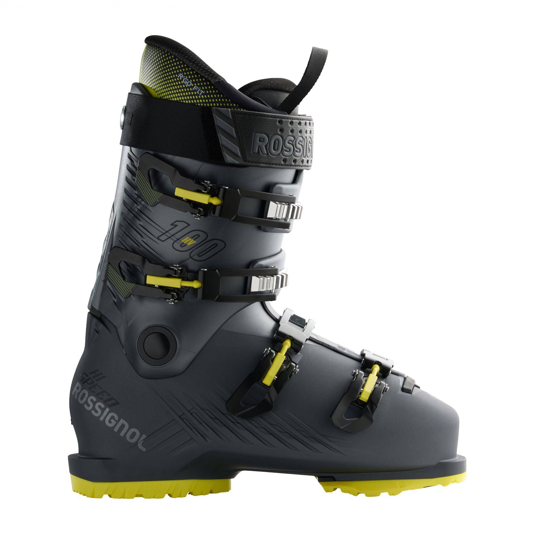 Rossignol HI-Speed 100 HV GW, skistøvler, herre, grå