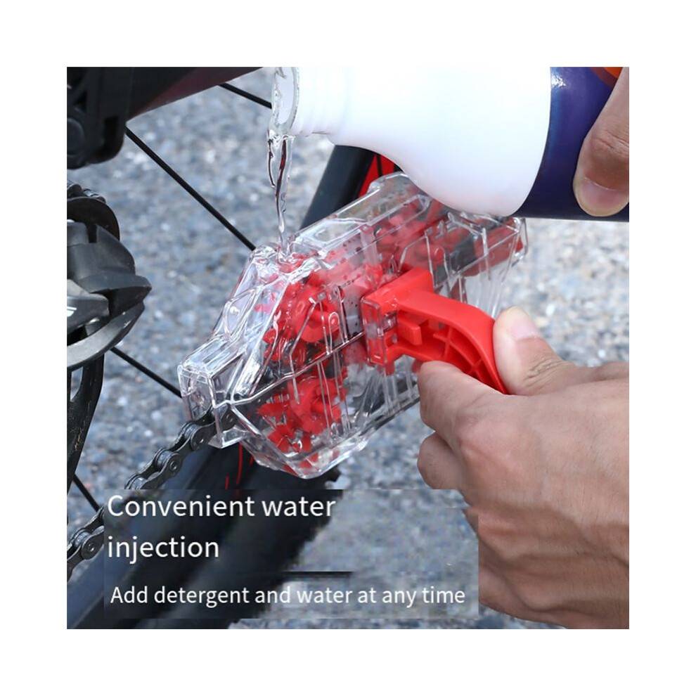 Cycling Bicycle Bicycle Chain Cleaner Tool Set Steering Wheel Clean Wash Tool Bicycle Chain Cleaning Cleaning Brushes