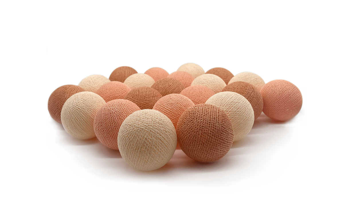Irislights - Irislights Peach 20-lights - Dekorationsbelysning